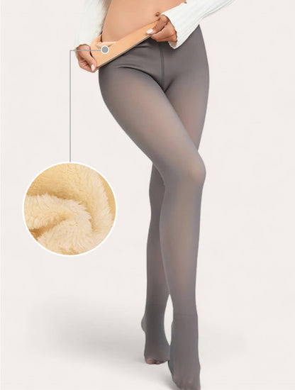 WarmGlam™ vintertights - Varme med blødt fleecefor