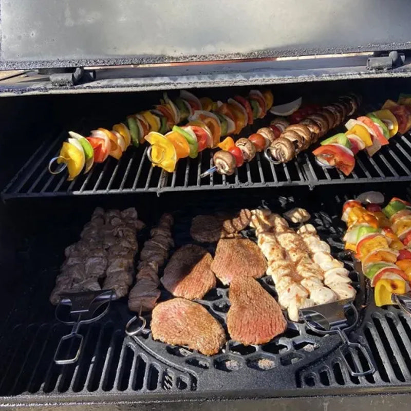 GrillMaster™ Tri-Spike: Revolutionerende 3-vejs grillspyd til perfektion hver gang 