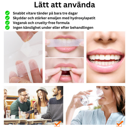 NordicSmile™ Tandblegningsstrimler - 14 stk