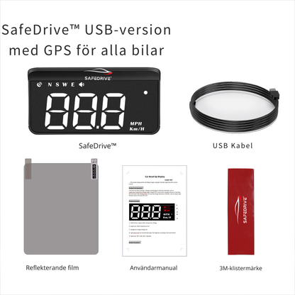 SafeDrive™ - Din personlige køreassistent for en sikrere og mere jævn køreoplevelse