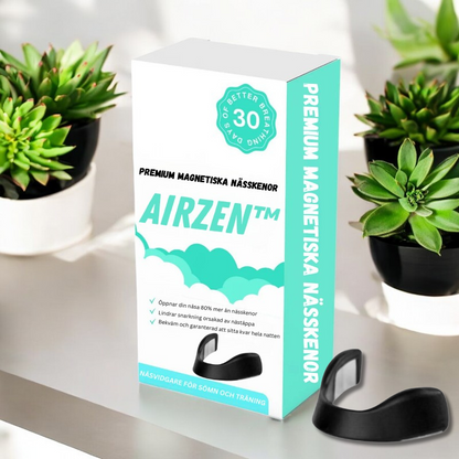 AirZen™ - Magnetisk næseskinne for bedre vejrtrækning