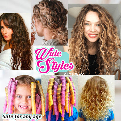 DreamCurler™ varmefri curler-kit til skadefri styling - Skab magiske bølger natten over